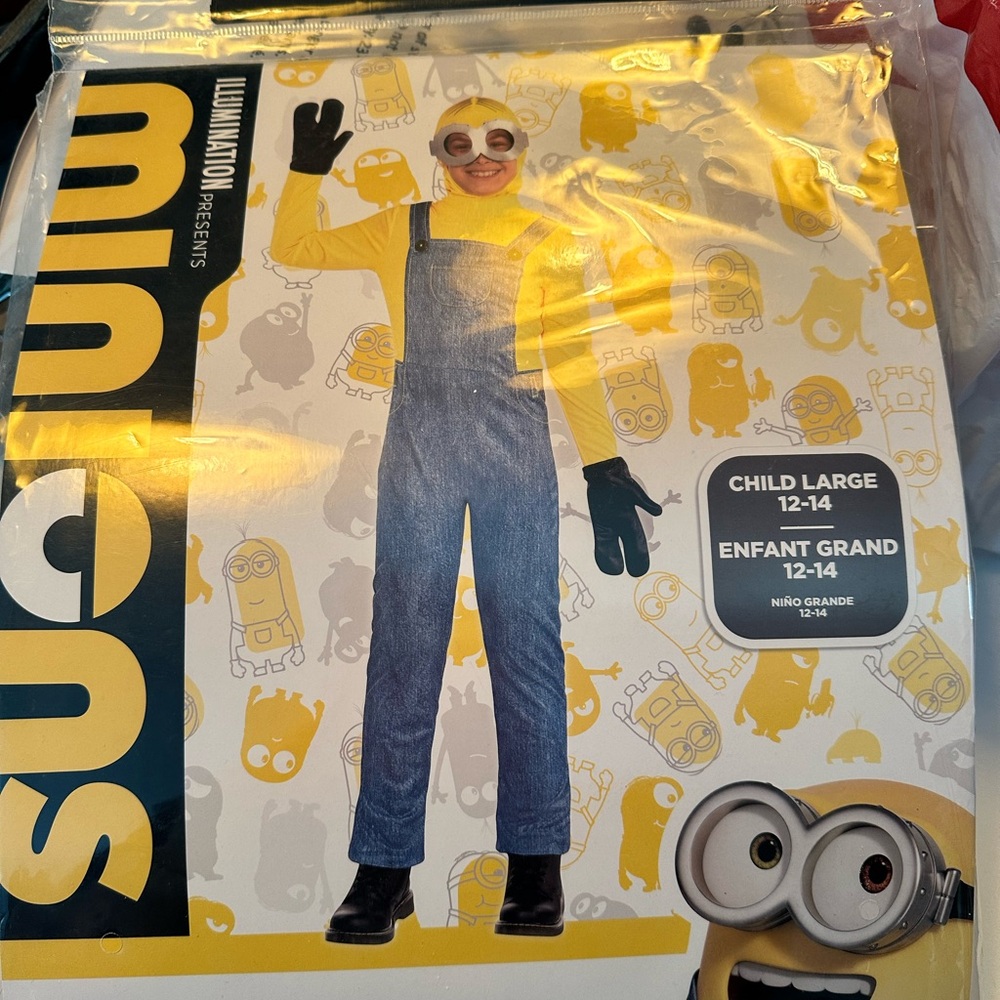 Minions Child Large Costume